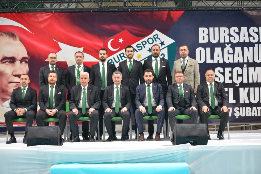 Bursaspor’da görev dağılımı gerçekleşti