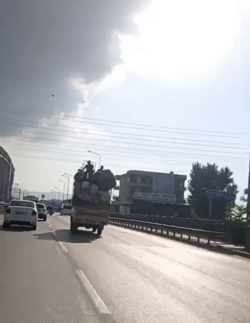 Bursa'da tehlikeli taşımacılık