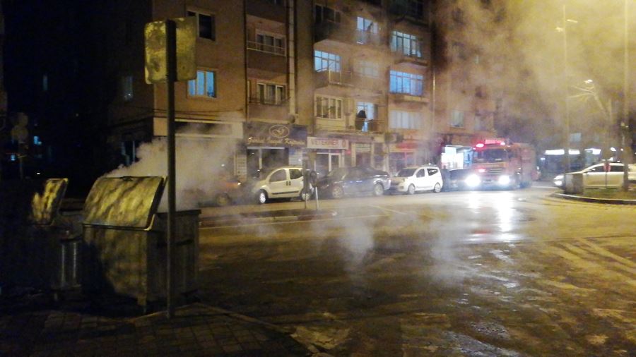 Mahalleyi Dumanlar Kapladı