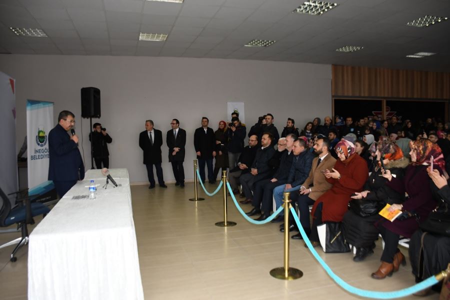 Hayati İnanç İnegöllülerle Buluştu