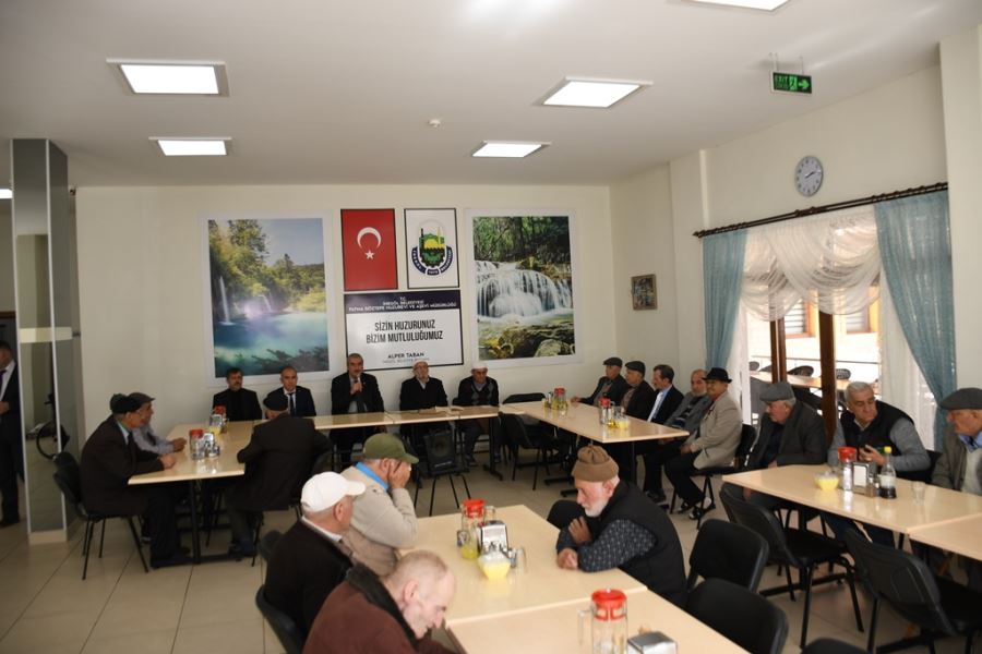  REGAİP KANDİLİ HUZUREVİNDE MEVLİTLE KUTLANDI