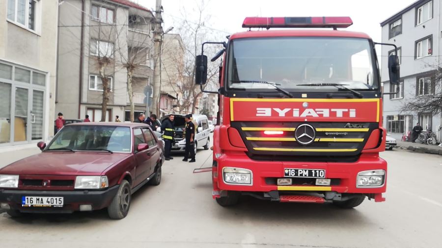 Yeni Aldığı Arabası Yandı