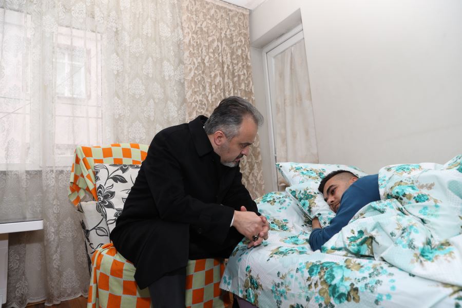 Aktaş İdlip Gazisini Ziyaret Etti 