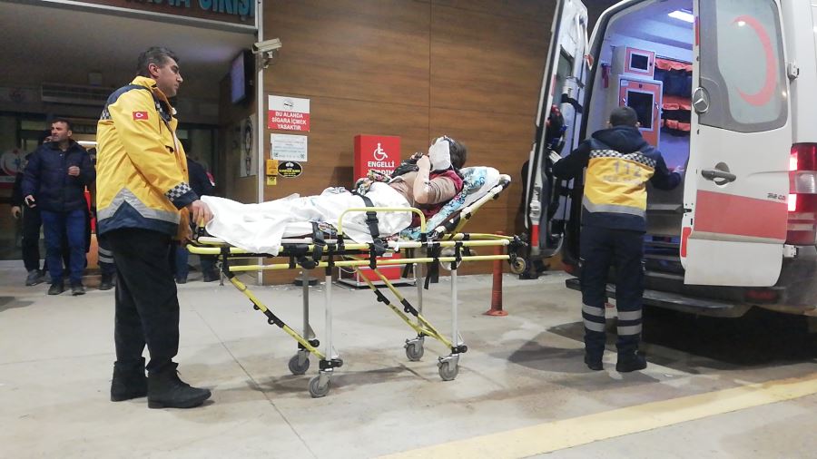 İKİ AYLIK HAMİLE KADIN ÖLÜMDEN DÖNDÜ