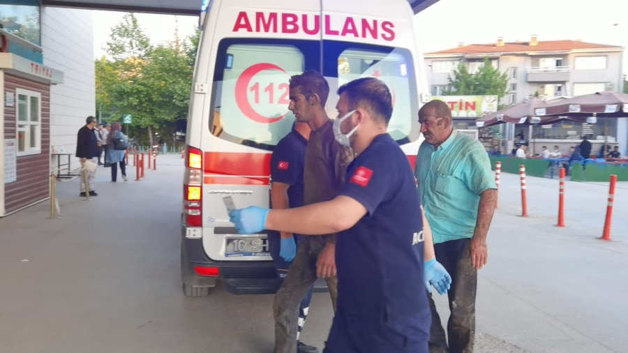 Mobilya fabrikasında patlama: 2 yaralı