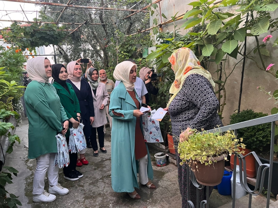 1 günde 4 bin haneye ziyaret