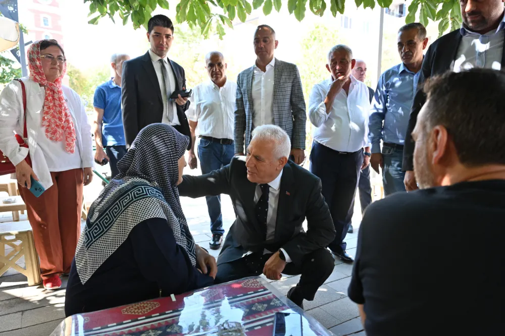 Başkan Bozbey, makamını bu kez Yenişehir’e taşıdı