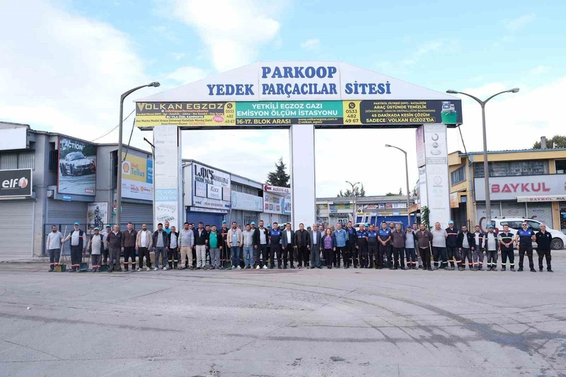 Nilüfer Belediyesi’nden Beşevler Sanayi Sitesi’nde kapsamlı temizlik
