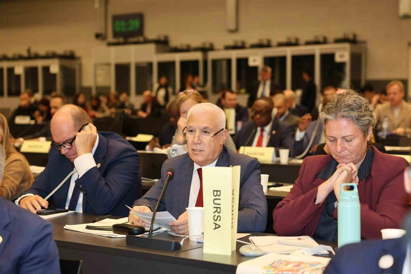 Başkan Bozbey’den Cenevre’de ‘Sürdürülebilir su yönetimi’ açıklaması
