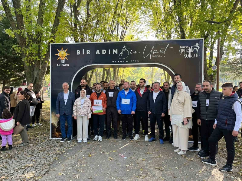 Gazze ve Filistin halkı için koştular
