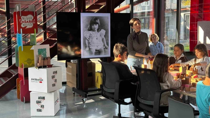 Çocuklar Pancar Deposu’nda sanatla buluştu
