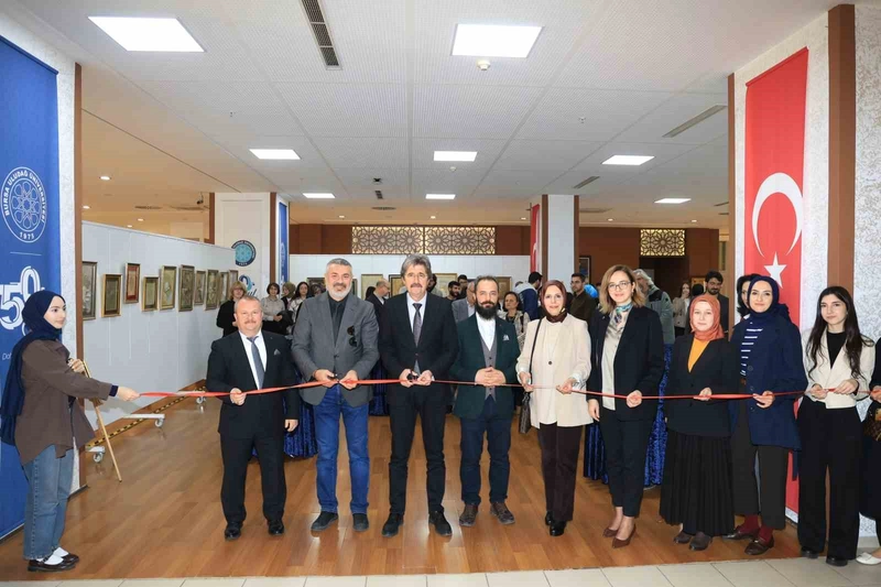 Geleneksel Türk Sanatları Bölümü öğrencilerinin eserleri sergilendi
