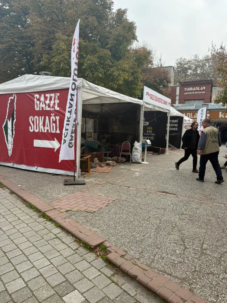 Esnaflardan ‘Gazze’ yararına dev kermes