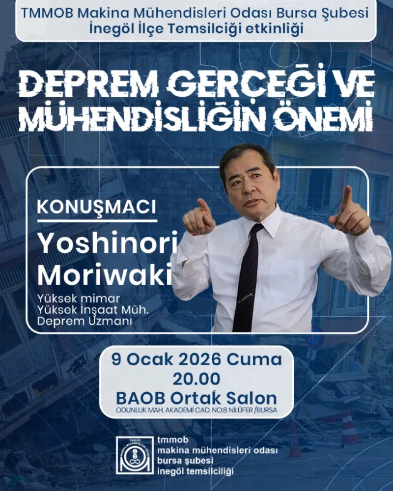 Deprem Gerçeği Bursa’da Masaya Yatırılıyor