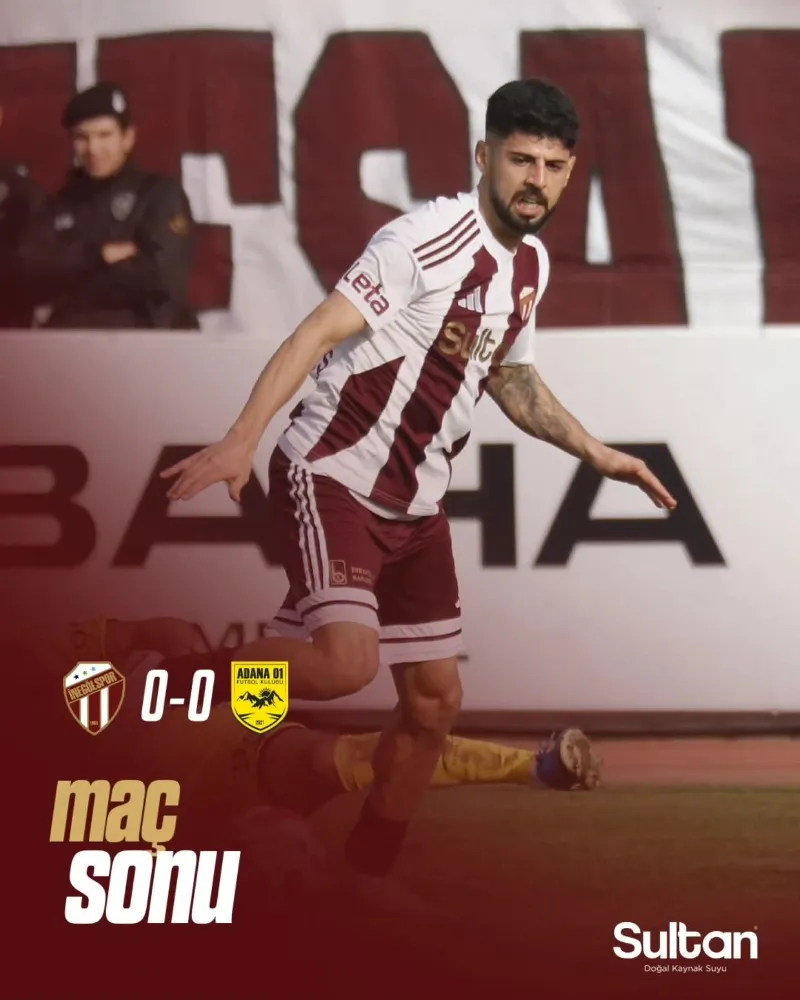 İnegölspor Kendi Sahasında 0-0 Berabere Kaldı: