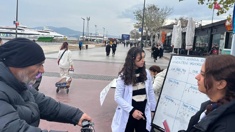 Mudanya Üniversitesi öğrencileri sağlık için seferber oldu
