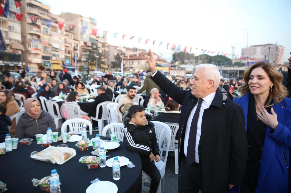 Büyükşehir’den Gemlik’te 3000 kişilik iftar sofrası