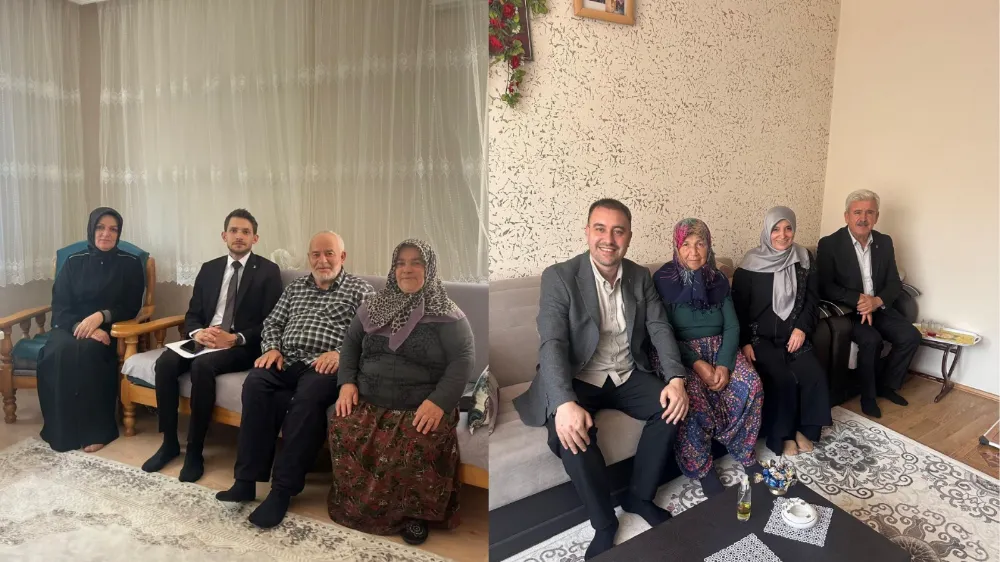 AK Parti İnegöl İlçe Teşkilatı’ndan Kurban Bayramı’nda Gazi, Şehit Ailelerine ve Yaşlılara Ziyaret
