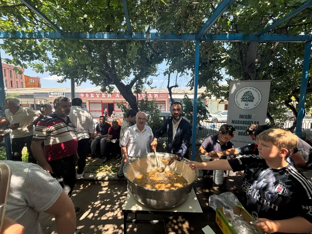 MOBİLYACILAR ODASINDAN AŞURE İKRAMI