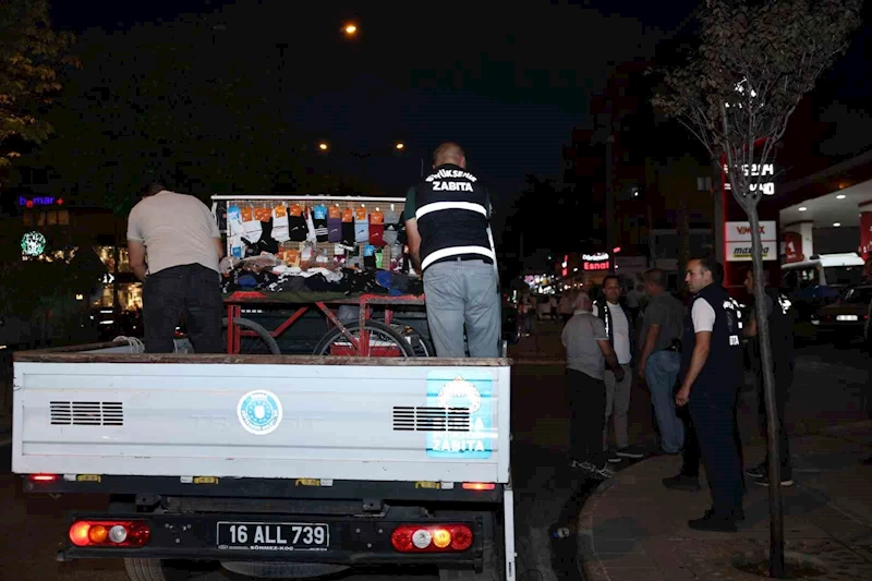 Nilüfer’de seyyar satıcı operasyonu
