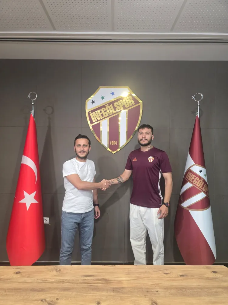 İnegölsporİbrahim Sürgülü ile sözleşme imzaladı
