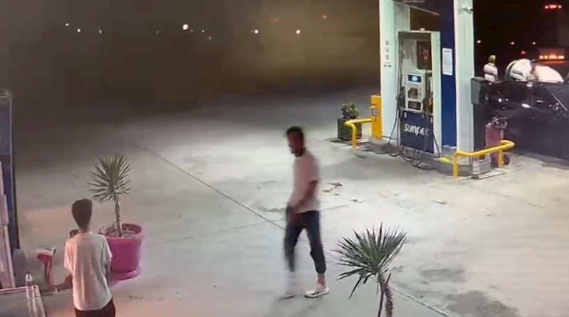 Fetö’cü kundakçı parkı tutuşturduğu benzinleri böyle almış
