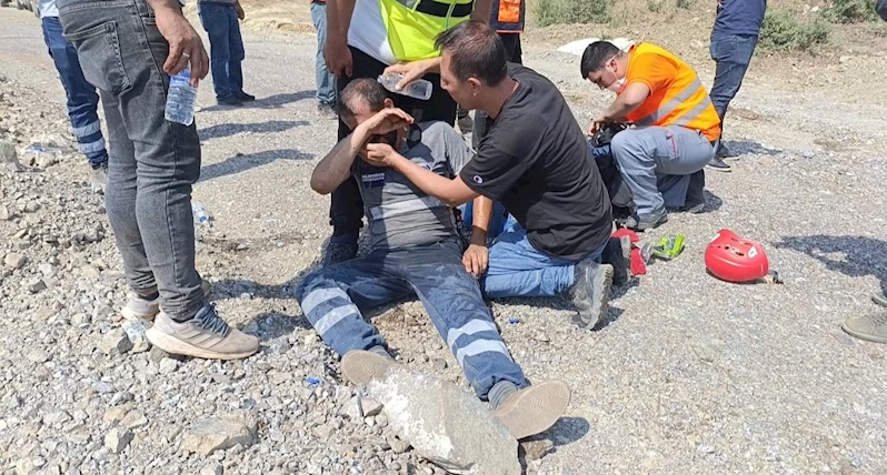 Yangına müdahale eden belediye işçisi baygınlık geçirdi, ayıldığında hayvanlar için gözyaşı döktü
