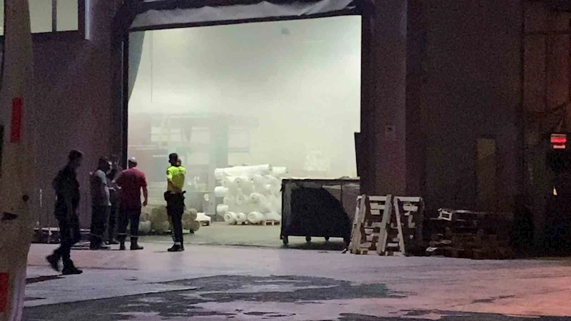 Bursa’da tekstil fabrikasında yangın
