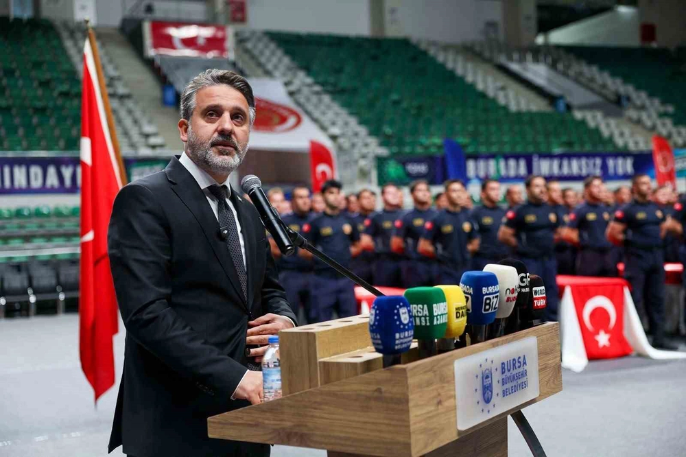 Bursa İtfaiye Teşkilatı Yeni Personellerle Güçleniyor