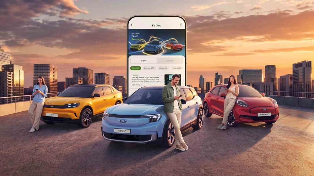 Ford Türkiye’den elektrikli araç sahiplerine özel yeni platform
