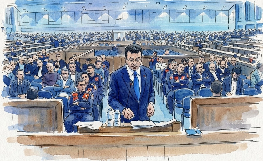 Ekrem İmamoğlu İBB davası kapsamında ilk savunmasına başladı
