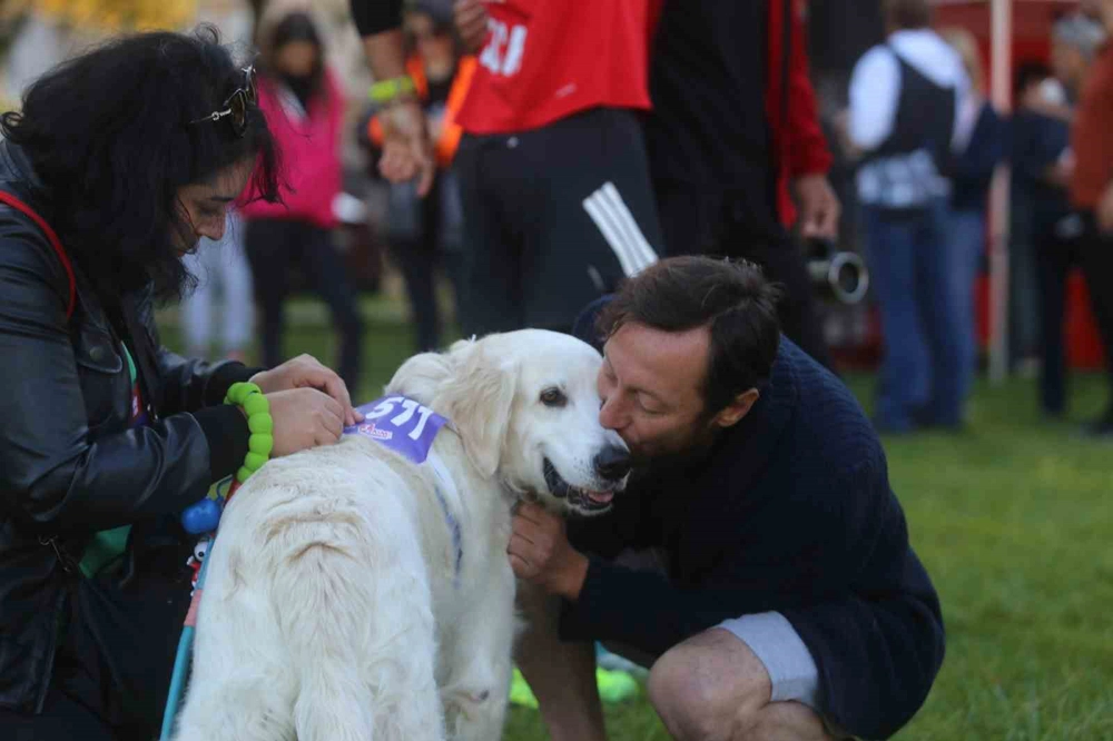 Eker I Run Etkinliğinde Patili Dostlarla İlk Kez Köpeğinle Koş Heyecanı