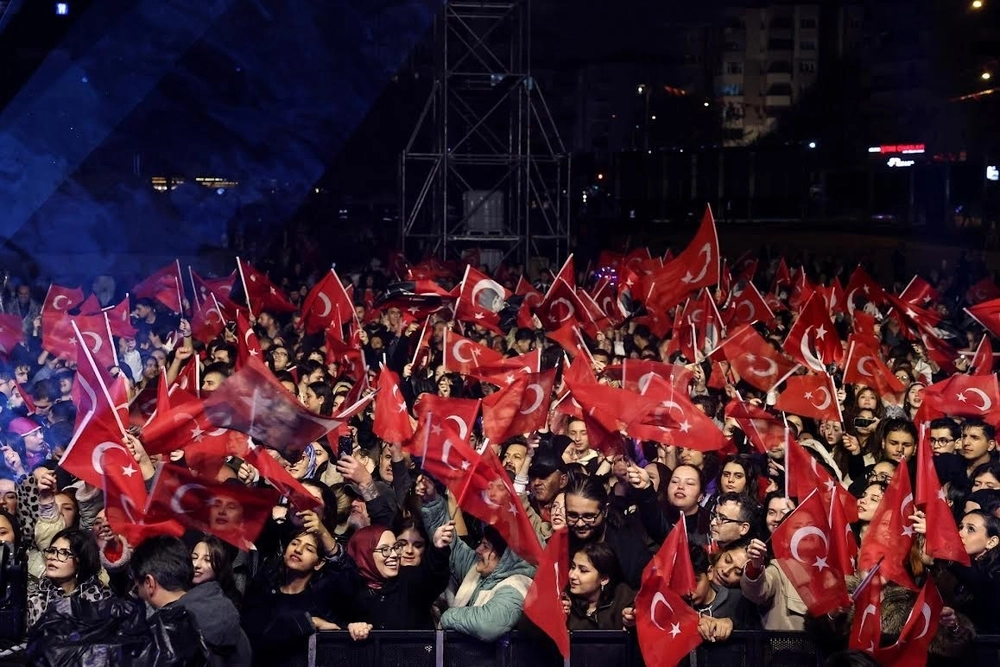 Binlerce Nilüferli Cumhuriyet’in 103’üncü yılında tek yürek oldu
