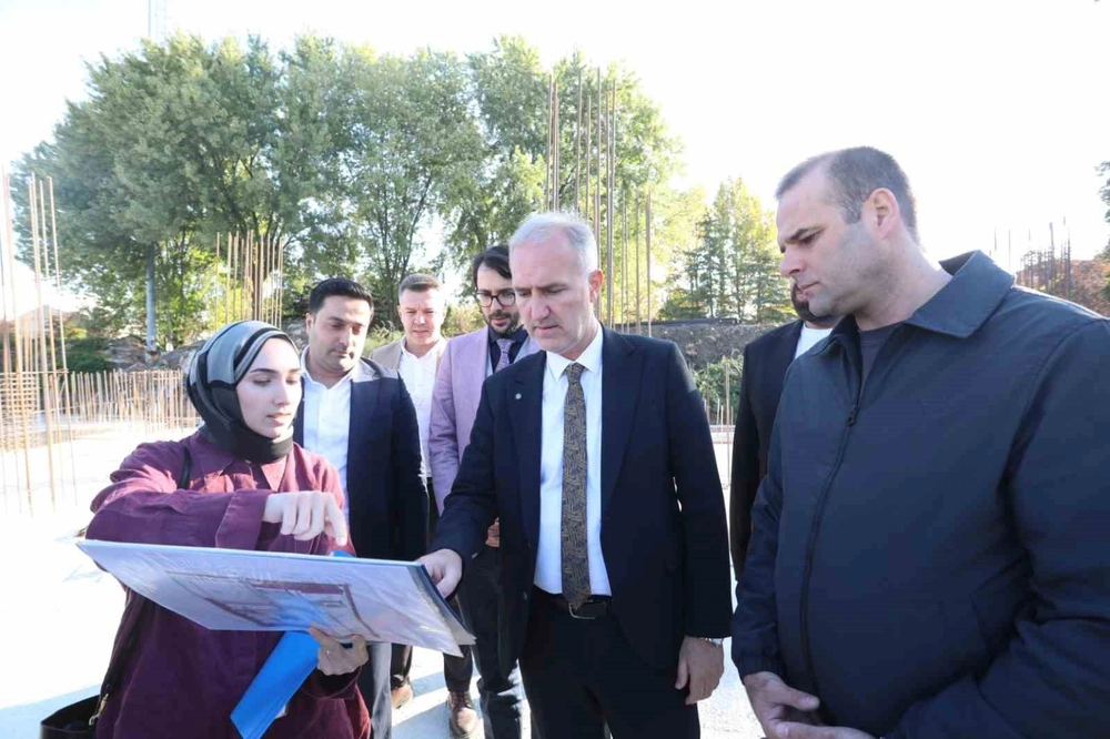 İnegöl'de Botanik Nikah ve Etkinlik Salonu İnşaatı Hızla İlerliyor