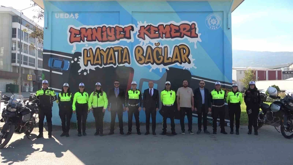 UEDAŞ Trafolar Konuşuyor Projesi ile Emniyet Kemeri Kullanımına Dikkat Çekti