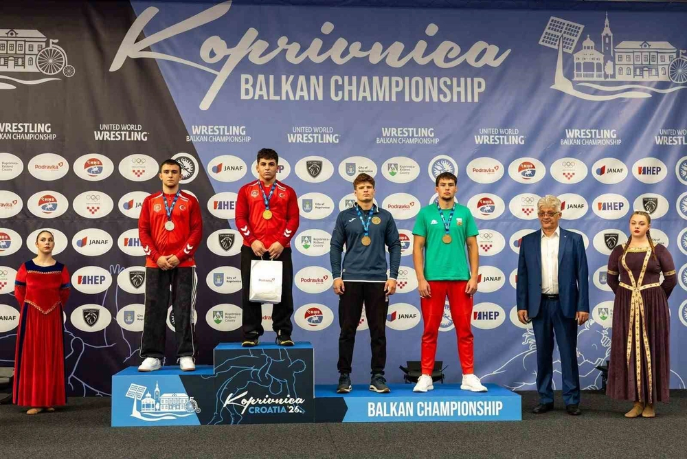 Yıldırım Belediyespor Kulübü Güreşçileri Hırvatistan'da Madalya Kazandı