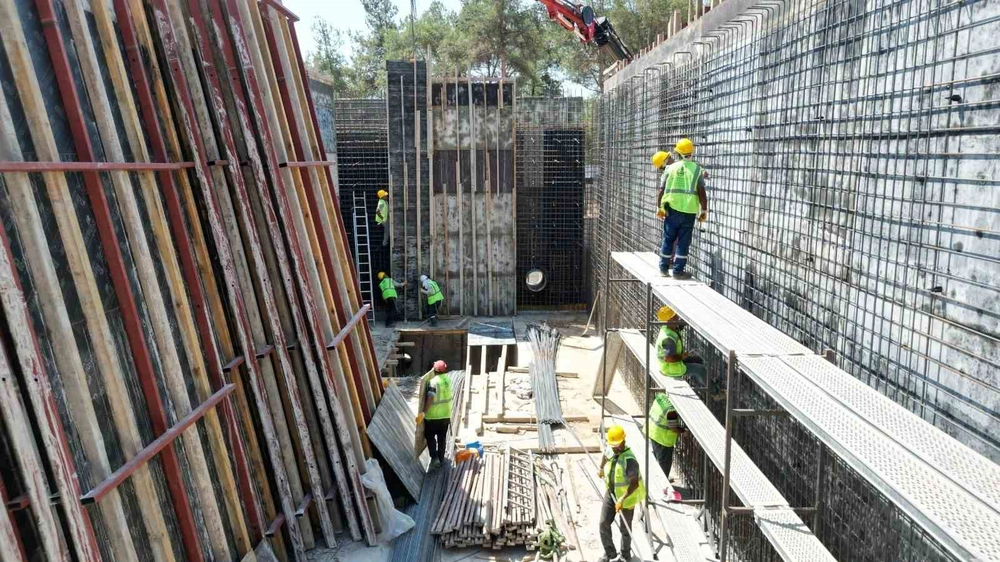 Büyükşehir’den Demirtaş’a 10 bin metreküplük yeni su deposu
