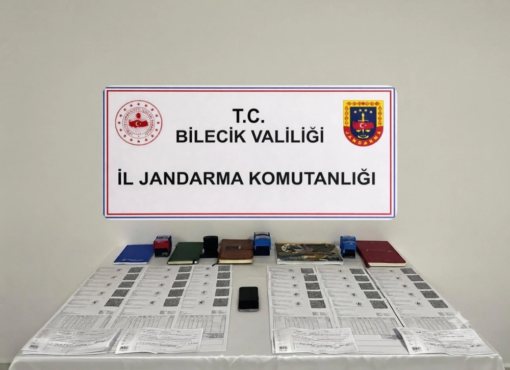 Bilecik’te 14,5 milyon liralık sahte fatura ele geçirildi, 2 kişi yakalandı
