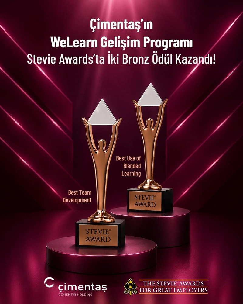 Çimentaş’a Stevie Awards’tan iki bronz ödül
