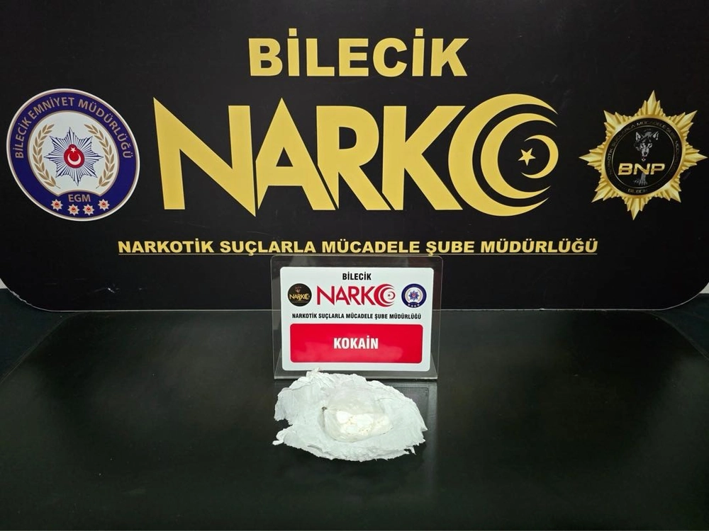 Bilecik’te uyuşturucu operasyonu: 1 gözaltı
