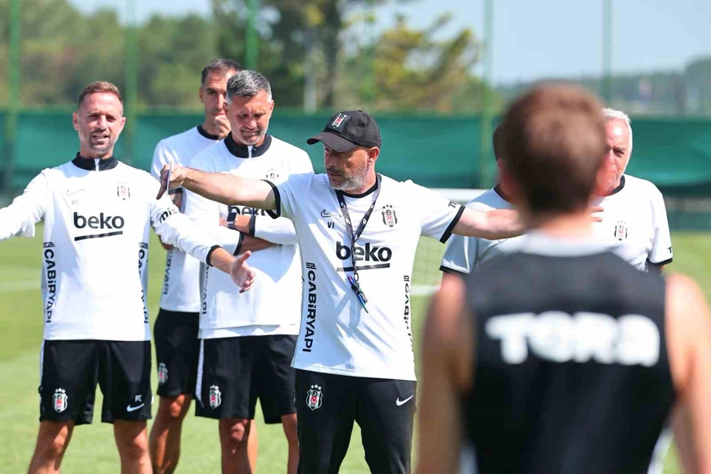 Beşiktaş, Midtjylland maçı hazırlıklarını sürdürdü
