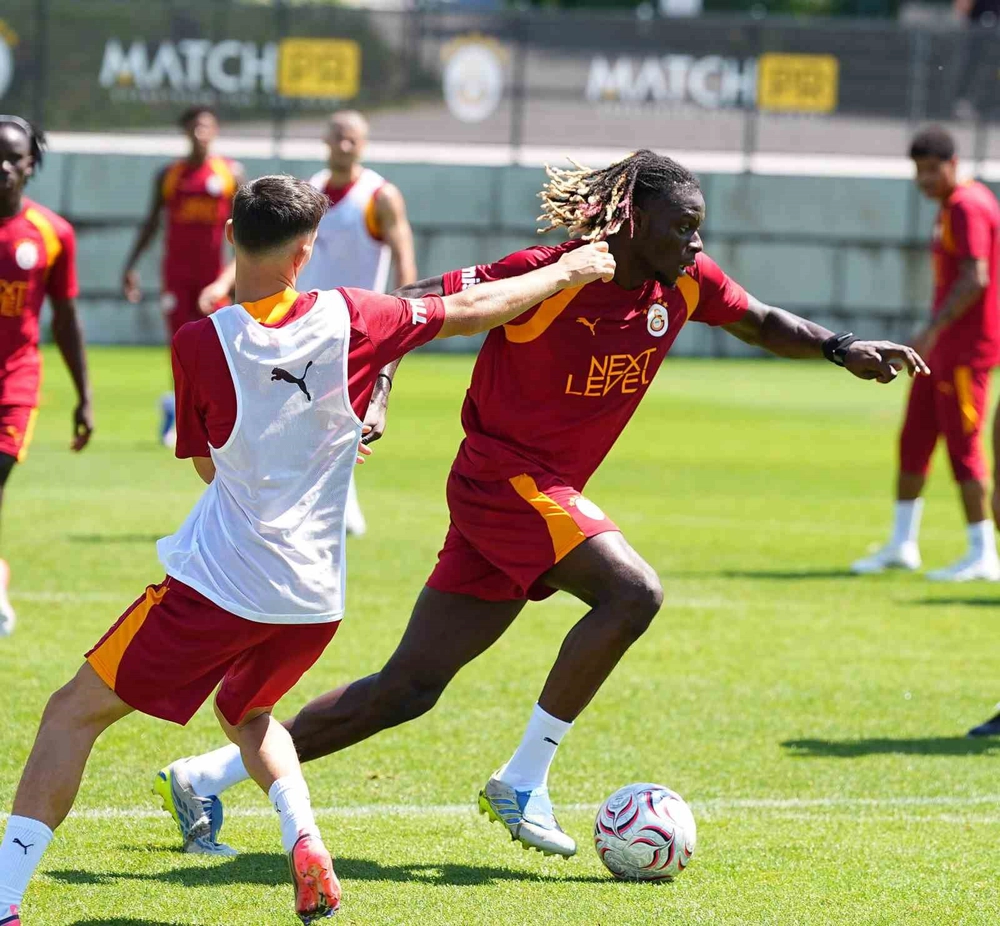 Galatasaray Avusturya Kampında Hücum ve Pas Çalıştı