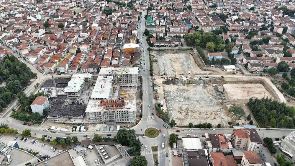 Turgutalp Kentsel Dönüşüm Projesinde Eş Zamanlı Çalışmalar Sürüyor