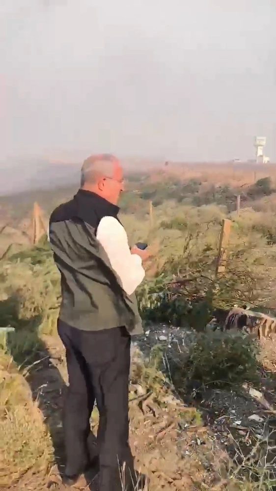 Çanakkale'de Orman Yangınına Havadan ve Karadan Müdahale