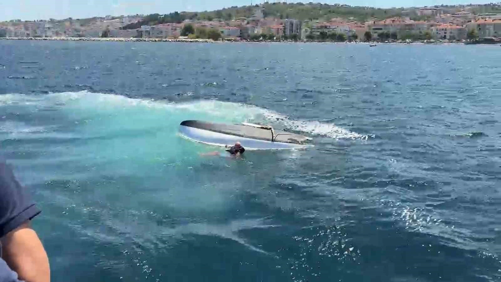 Yalova'da Yelkenli Tekne Alabora: Yaşlı Adam Kurtarıldı