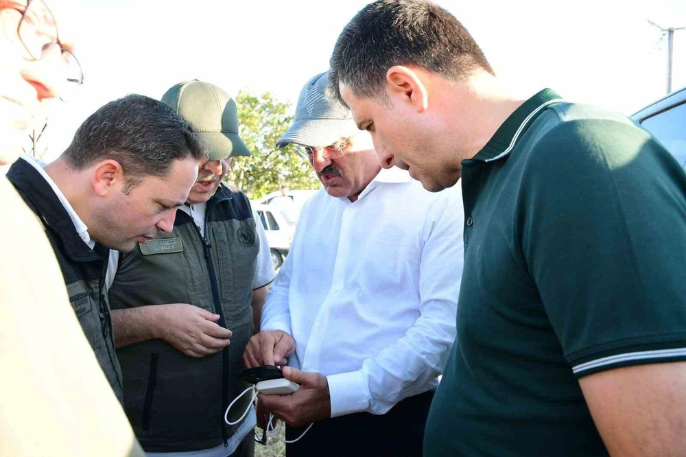 Vali Toraman Biga'daki Yangın Bölgesinde İncelemelerde Bulundu