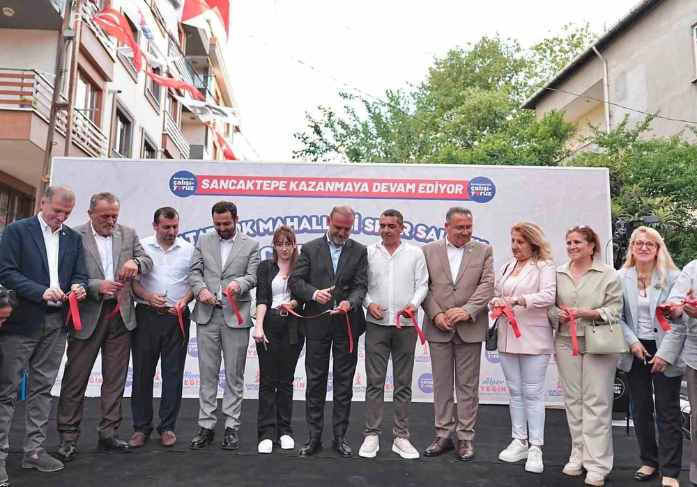 Sancaktepe Belediyesi Atatürk Mahallesi Spor Salonu Hizmete Açıldı