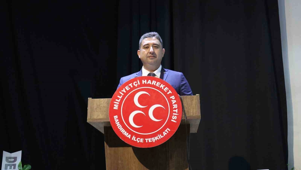 MHP Bandırma İlçe Başkanlığına Harun Algül Seçildi