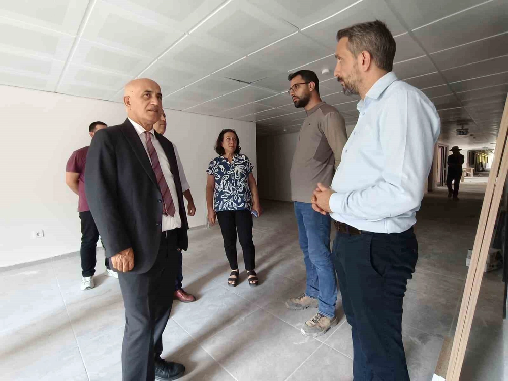 Gemlik'te 500 Kişilik Öğrenci Yurdu 400 Günde Tamamlanıyor