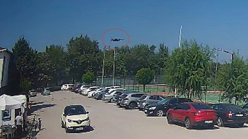 Yalova'da F-16 Uçağı Düştü O Anlar Kamerada